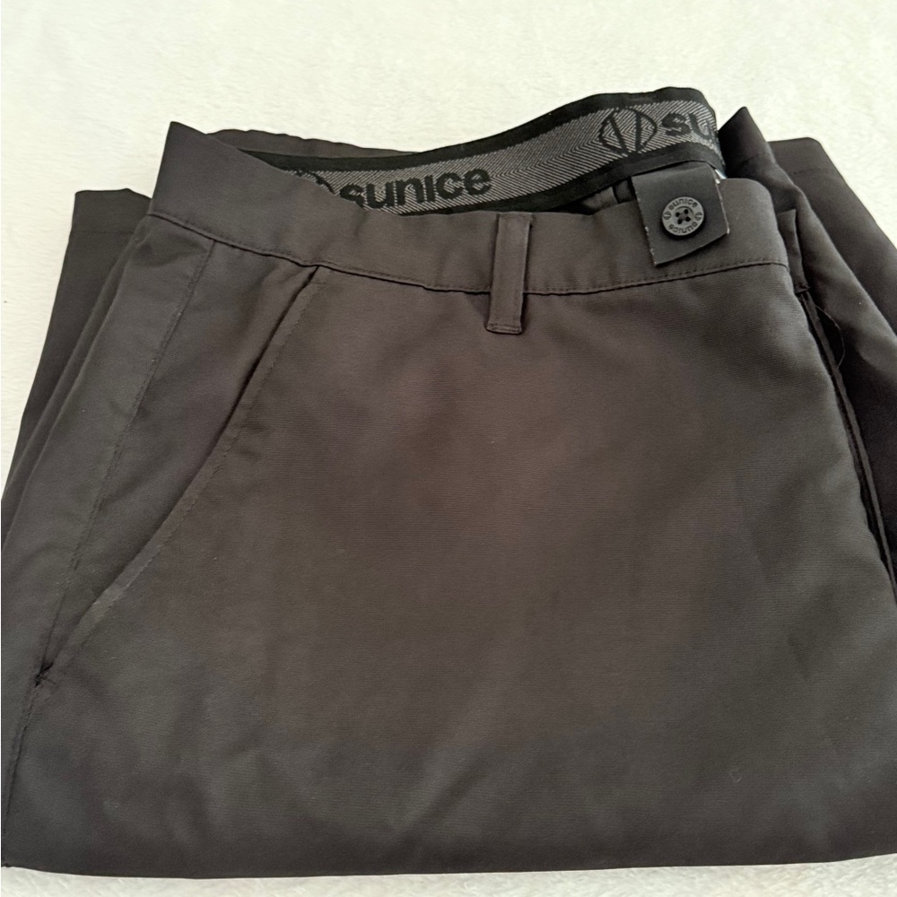 Sunice Men's Black Pants (no Fading)